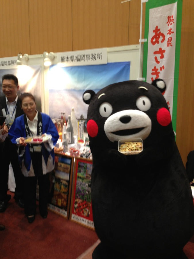 熊本県宣伝部長『くまもん』と・・・(^O^)／