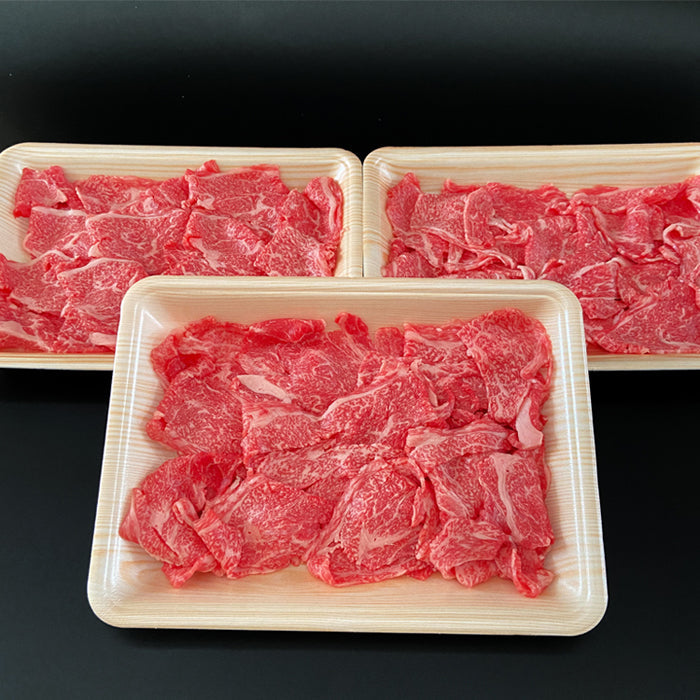 送料無料 熊本県産 黒毛和牛 切り落とし 600g(200g×3パック) 【宅配便配送】